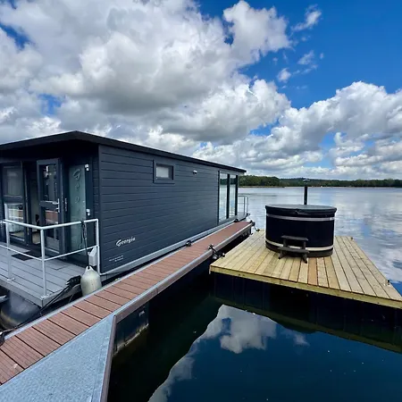 Houseboat Marina Mookerplas Met Xl Hottub | 4 - 6 Personen Σπίτι διακοπών
